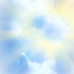 sun shining through clouds (image for person-centred counselling)